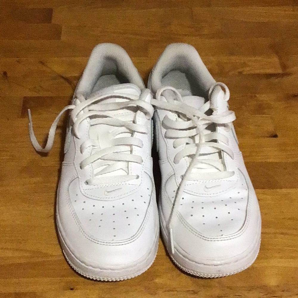 White Nike sneakers